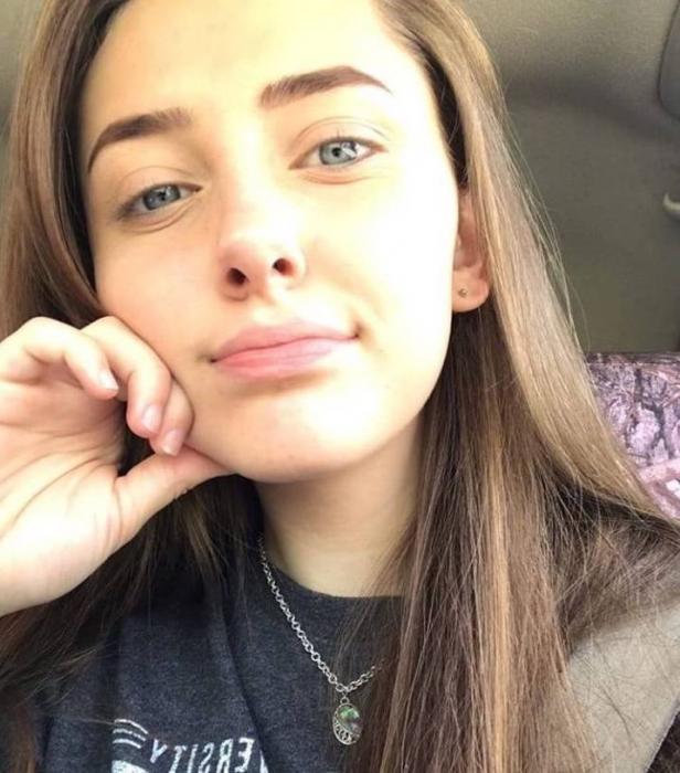 Karlie is a white female, 16 years old, 5’ 07”, 110 pounds, dark blond hair and blue eyes.