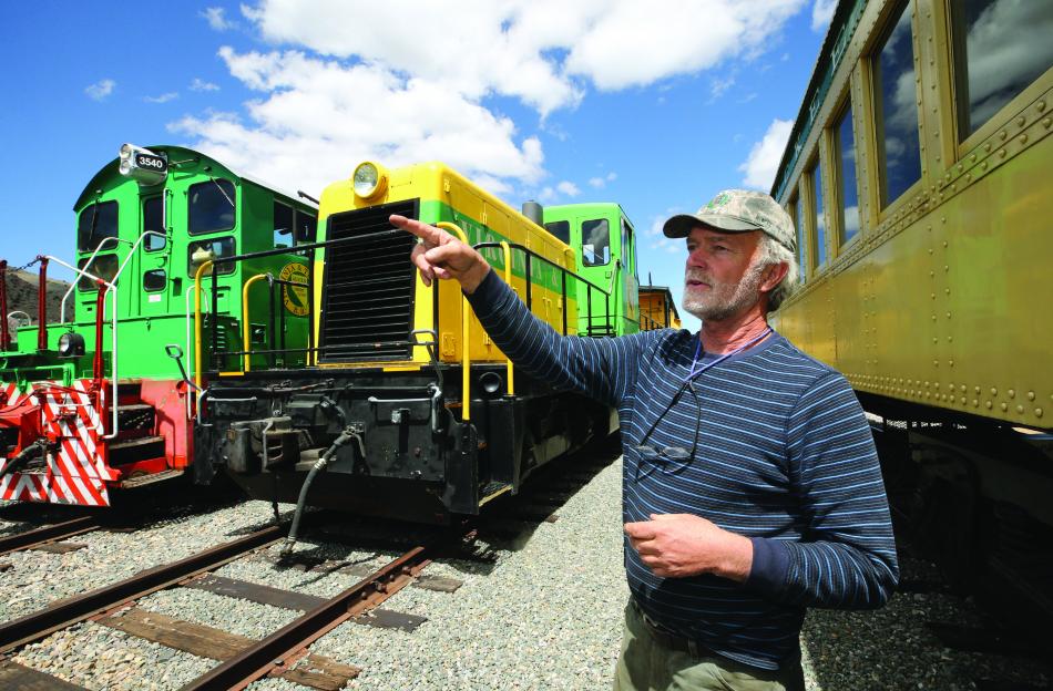 Gray took over daily operations of the train as vice president. His father remains president.