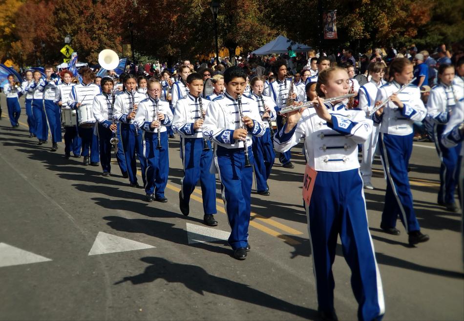 Carson Middle School marching band