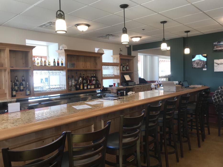 The lunch menu currently serves burgers, sandwiches and more
