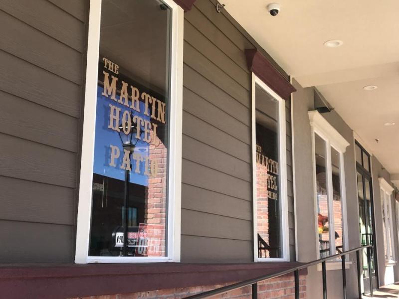 The Martin Hotel at 308 Curry Street is open for business