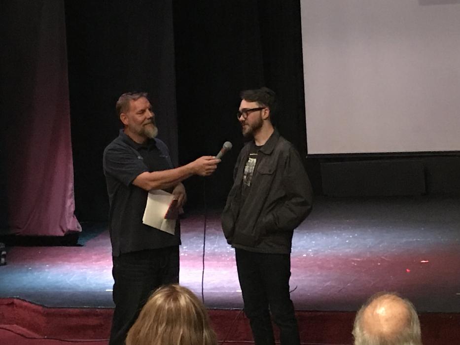 Wiencek and film maker Aaron Franke discuss 'Beware of Dog'