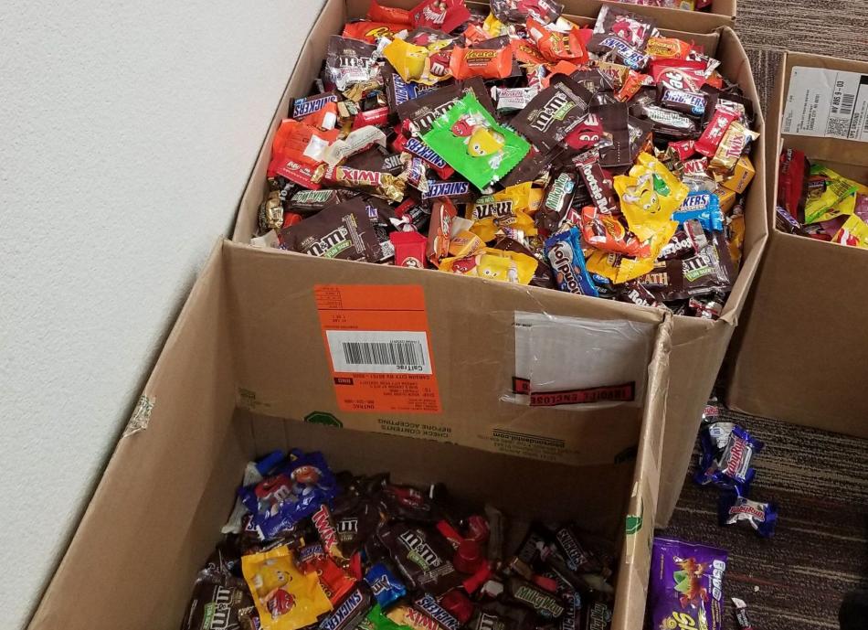 Kids can get paid to send their Halloween candy to military troops serving overseas.