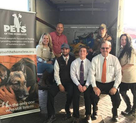 More than 2,480 pounds of pet food was collected in Carson City for Pets of the Homeless.