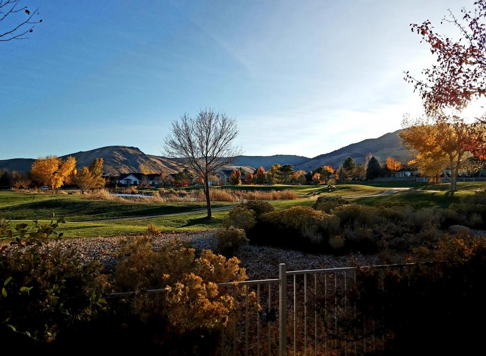 Photo by Brett Fisher. Late afternoon on Silver Oak Golf Course in Carson City.