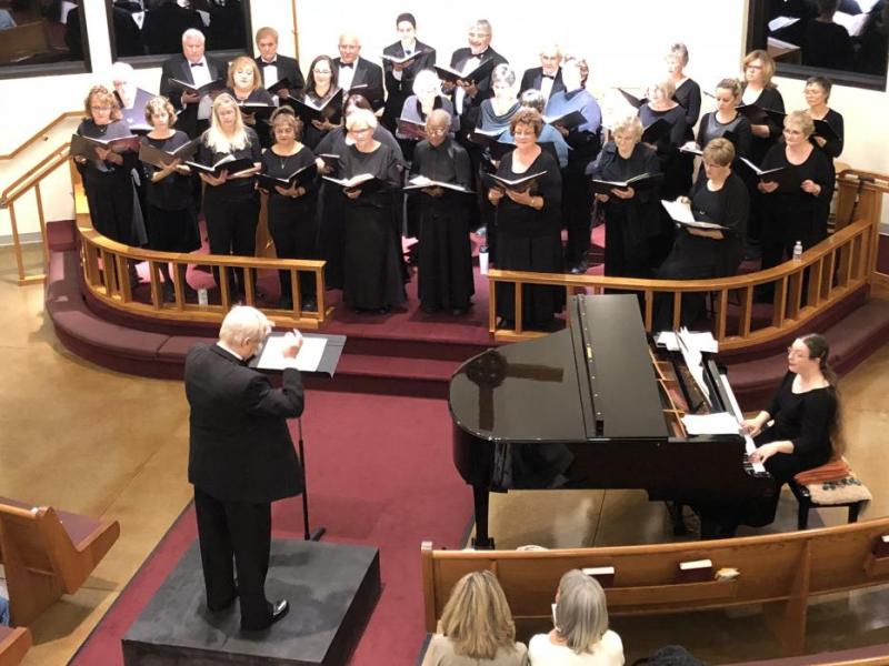 arson Chamber Singers in concert, November 2, 2018.