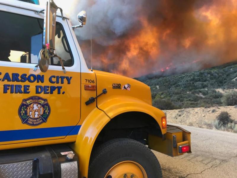 Nevada’s firefighting system is built to borrow. This season is already testing it.