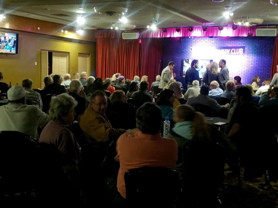 A full house Wednesday for a viewing of 