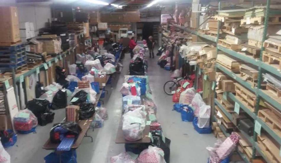 Angel Tree donations.