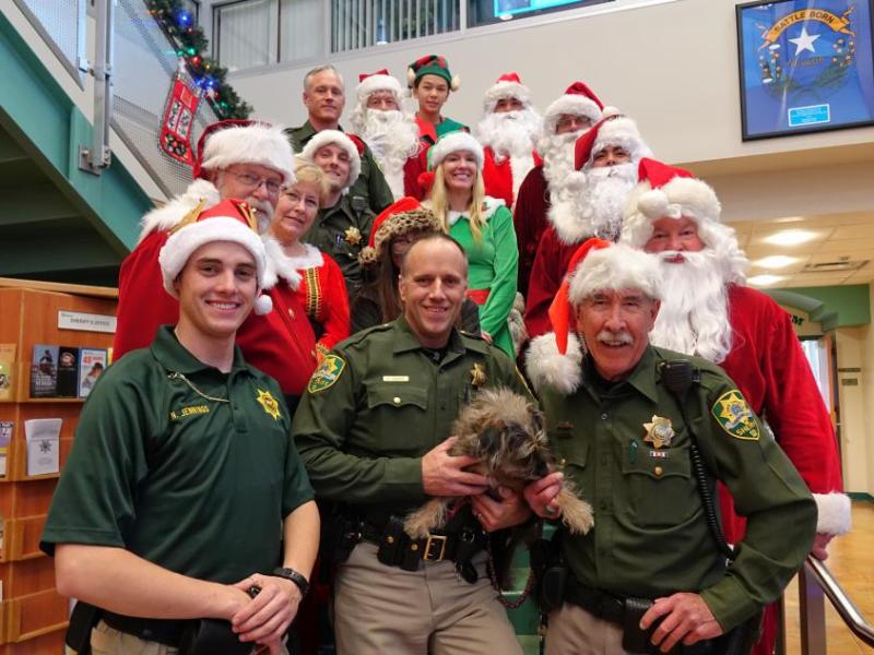 This will be the 37th year the CCSO Reserve program has made the Christmas Eve Santa visits.