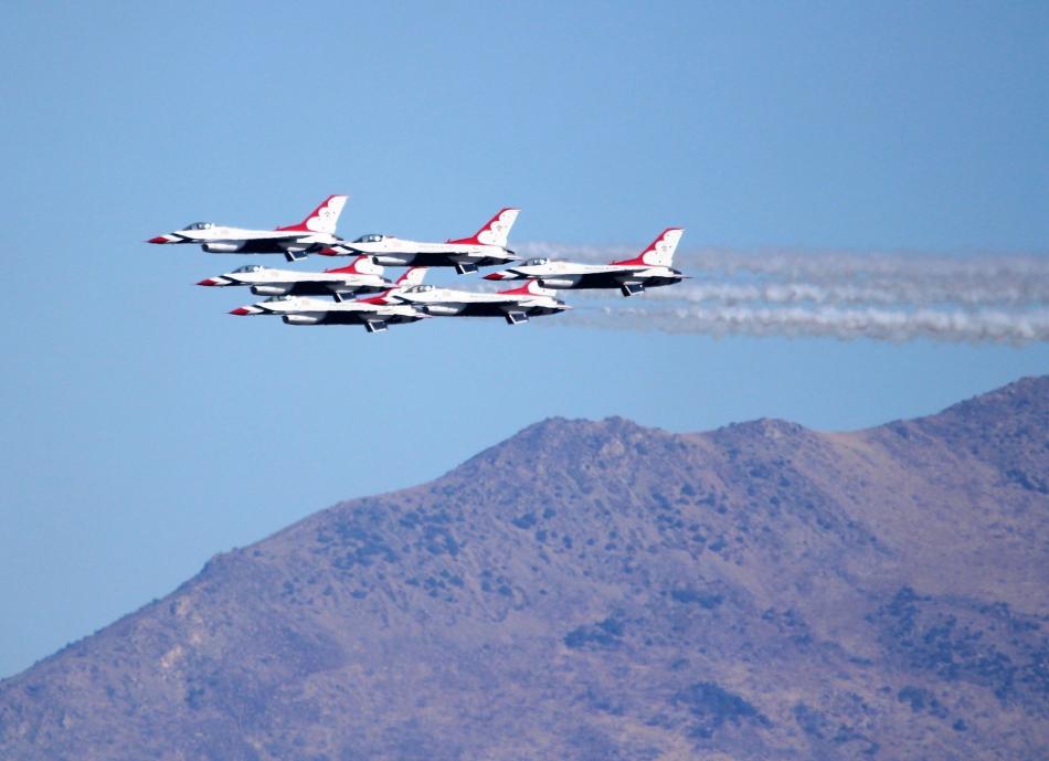 The U.S. Air Force Thunderbirds will return for the 2020 Aviation Roundup at the Minden-Tahoe Airport. Photo by Brett Fisher