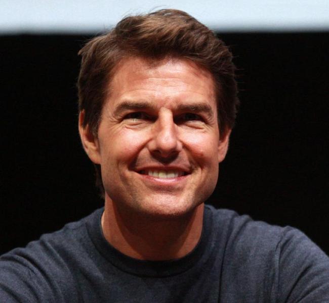 Tom Cruise in this Wikipedia photo by Gage Skidmore
