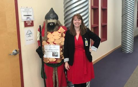 CHS Dress for Success staff winner Cheryl Macy.