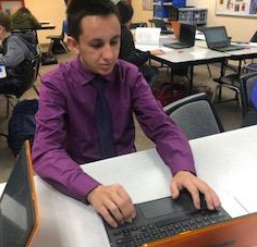 CHS Dress for Success student winner Ryan DeFalco.
