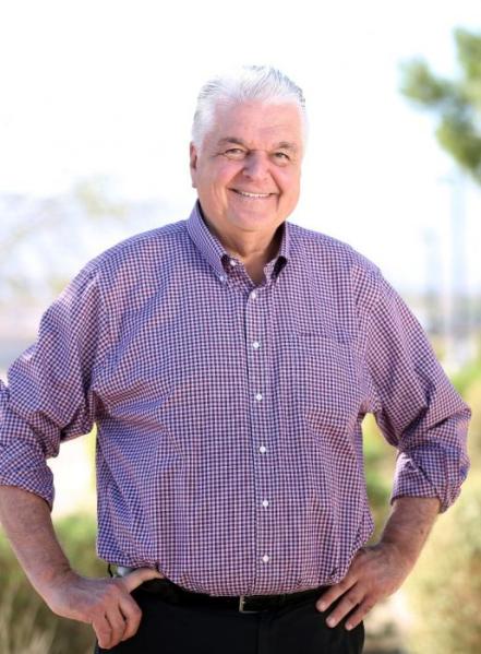Governor-elect and art contest judge Steve Sisolak