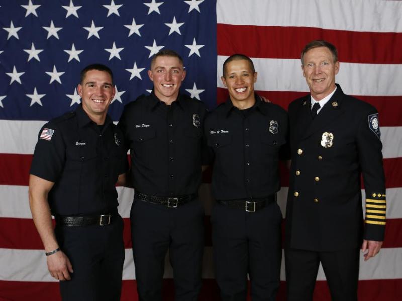 From left to right: Tim Senger, Clayton Van Duyn, Alan Mier Y Teran and Rich Harvey.