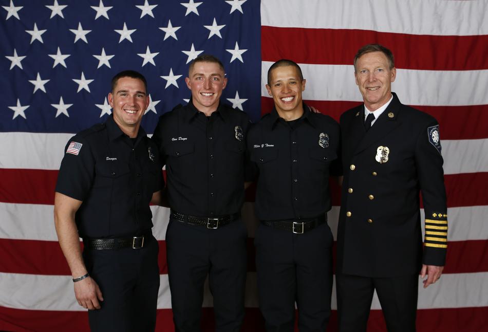 From left to right: Tim Senger, Clayton Van Duyn, Alan Mier Y Teran and Rich Harvey.