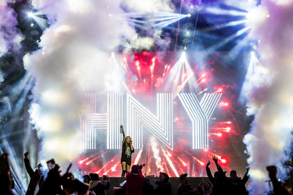 Monday's Day 3 includes a New Year’s Eve celebration, with performances beginning at 3 pm and continuing through 12:45 a.m.