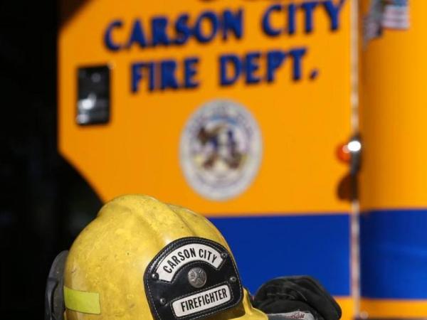 Carson City emergency crews respond to rollover on Centennial Park Drive near Arrowhead