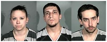 From left: Lorraine Marie Lockwood, Sheradan Kirk Downs, Robert David Wroth