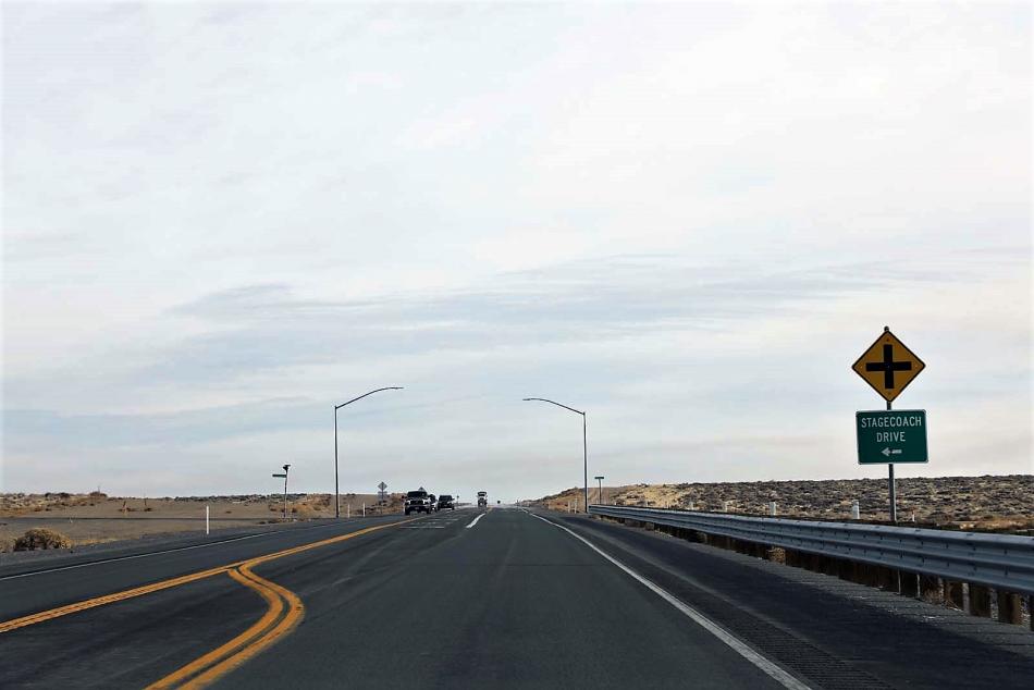 U.S. Highway 50 at Stagecoach.
