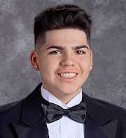 Pioneer High School's Senior in the Spotlight Angel Chavez.