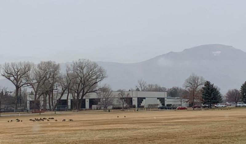Late Tuesday morning shows quiet before the first of two storms expected to arrive. Photo by Kelsey Penrose