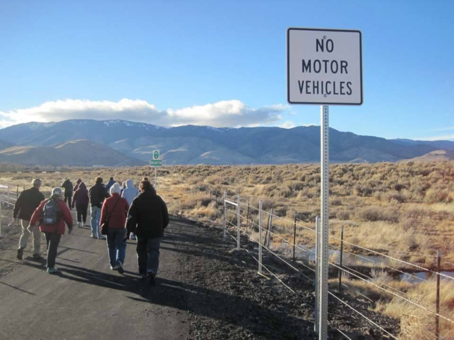 There are morning and evening hikes scheduled today through Muscle Powered.