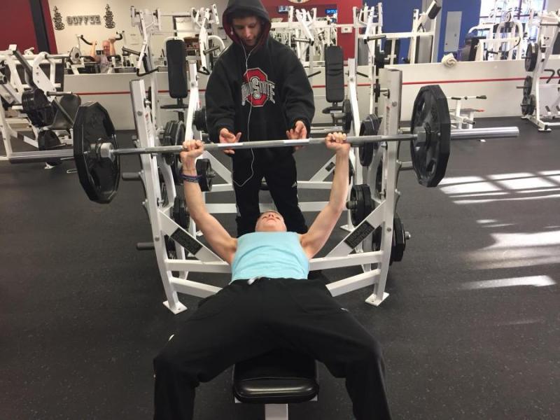 PHS holds PE Class at Eagle Fitness