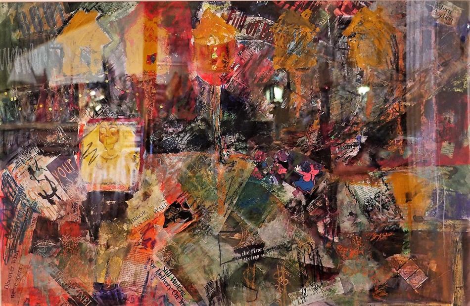 Cynthia Brenneman, Foreclosure, mixed media