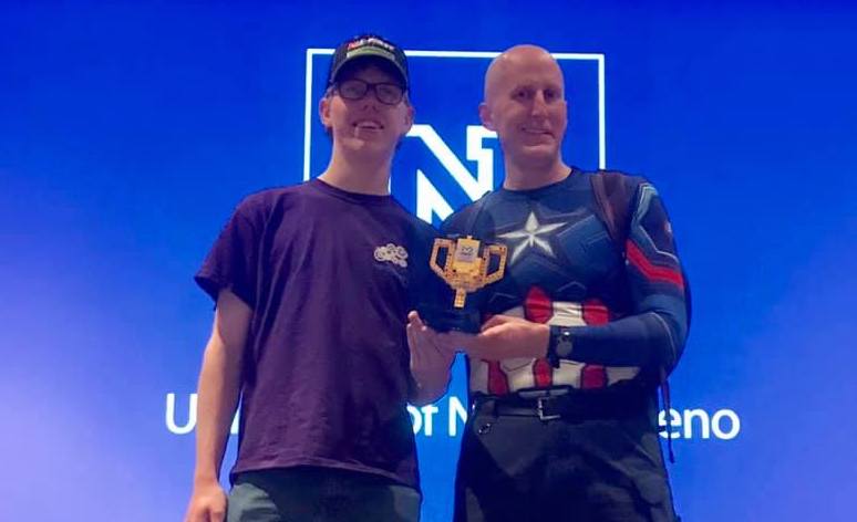 Rylan Fancher, a senior at CHS, was honored as the Outstanding Mentor for the 2018 – 2019 season. Photos by Heather Fancher