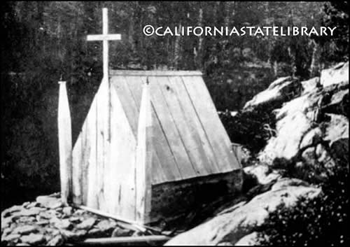 The tomb Barter built for himself on the island, but was never laid to rest in