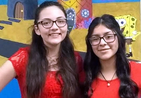 CHS students celebrating Valentine's Day.