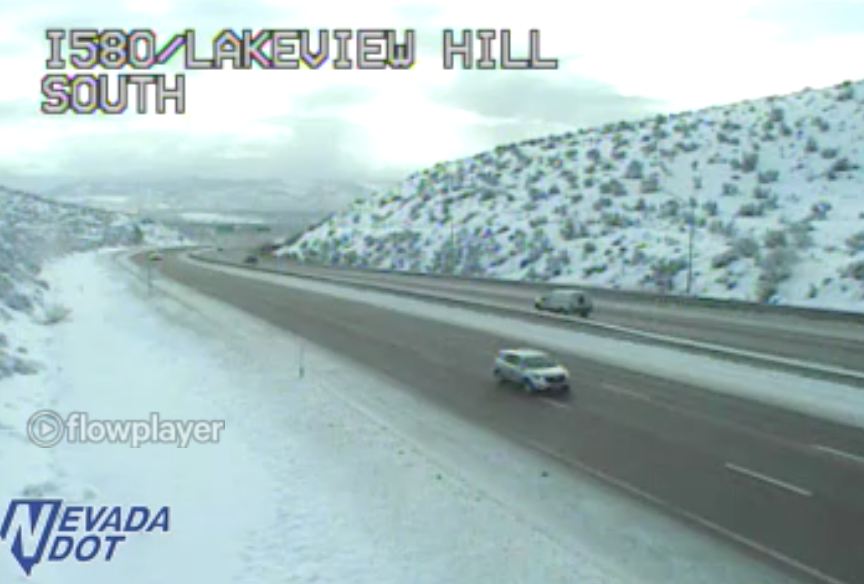 Lakeview Hill at around 8 a.m. Monday.