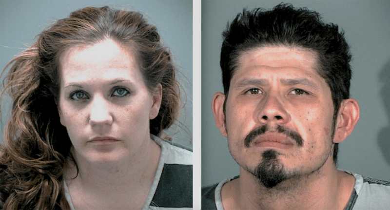 Stephanie Baumgardner and Leonard Martinez