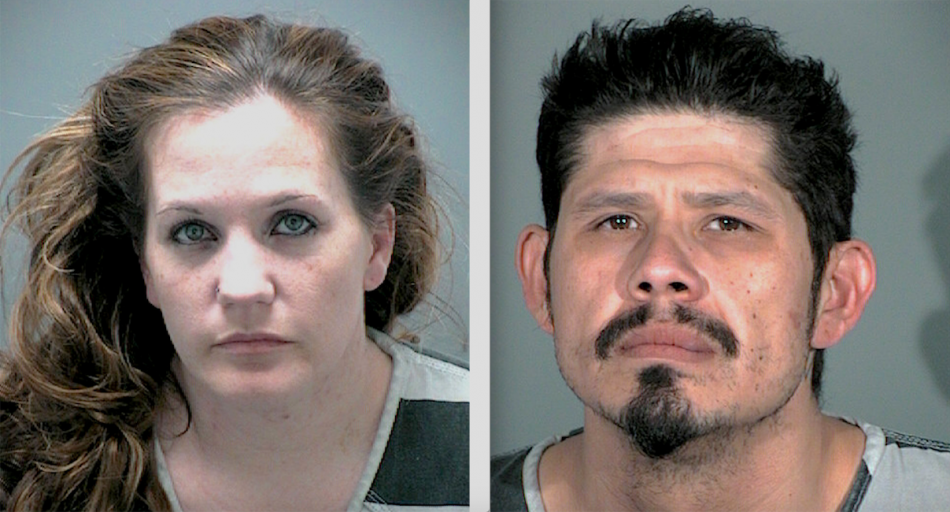 Stephanie Baumgardner and Leonard Martinez