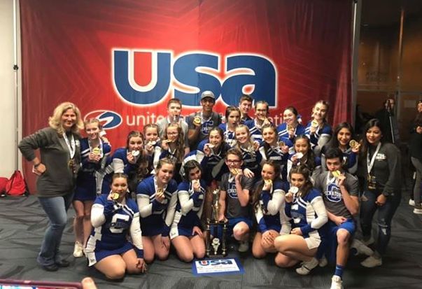 The CHS Cheer Competition Team placed 3rd in the nation in their division at the USA Spirit Nationals.