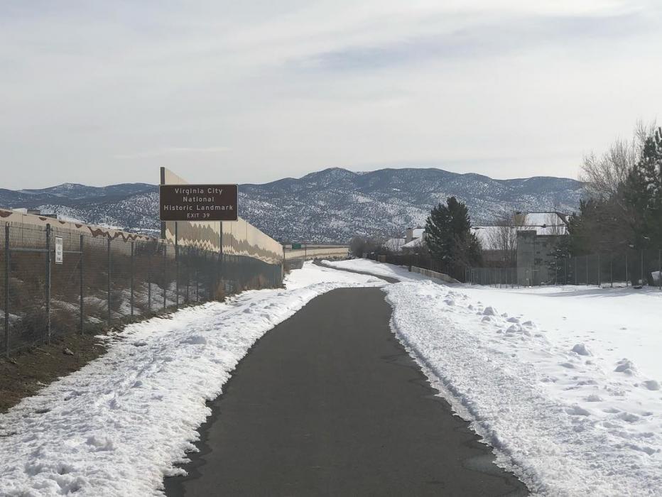 Prepare for rain today if you plan to go for a walk. Photo courtesy of Carson City Parks and Recreation.