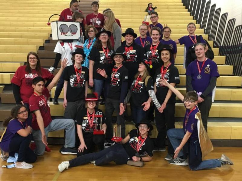 The team will go on to compete in the FIRST Championship, an international competition.