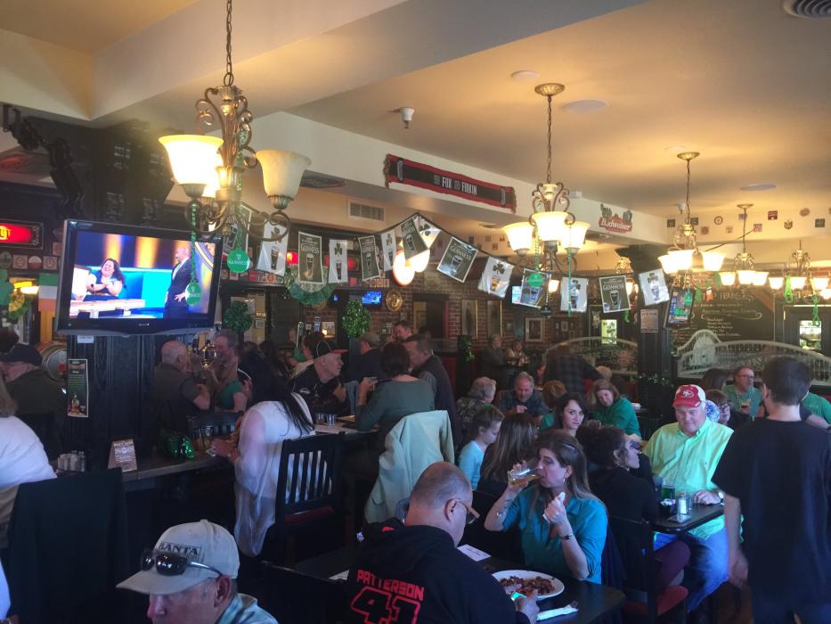 Photo courtesy of the Fox Brewpub from a previous St. Paddy's Day event
