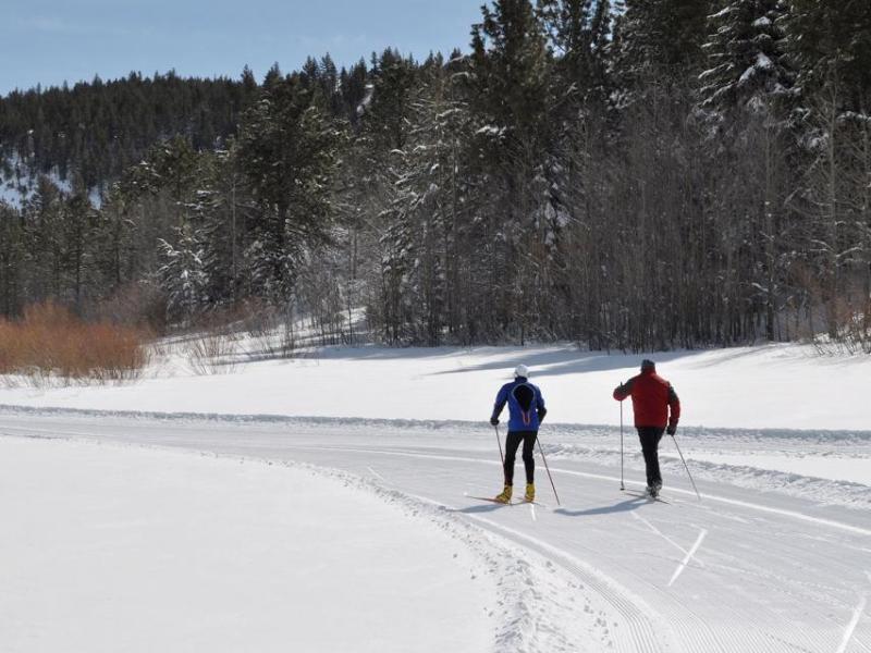 This trail system is free to the public and made possible by a partnership between Nevada State Parks and Nevada Nordic.