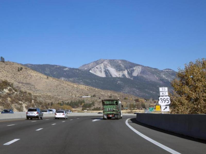 Single lane closures will take place on I-580 at the Bellevue Road overpass between approximately noon and 3 p.m.