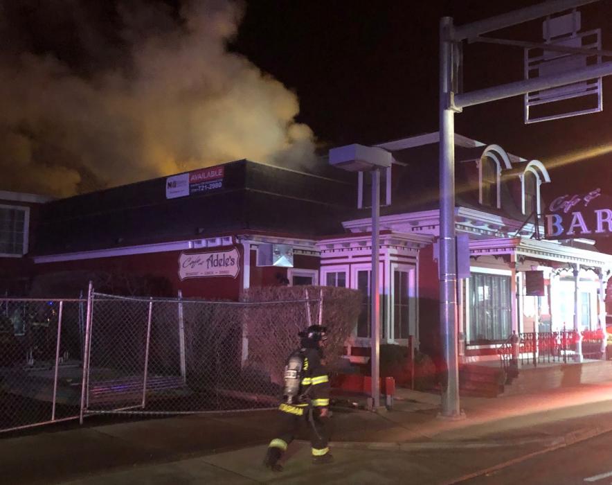 Firefighters on scene. Photo courtesy CCSO Sgt. Bill Richards