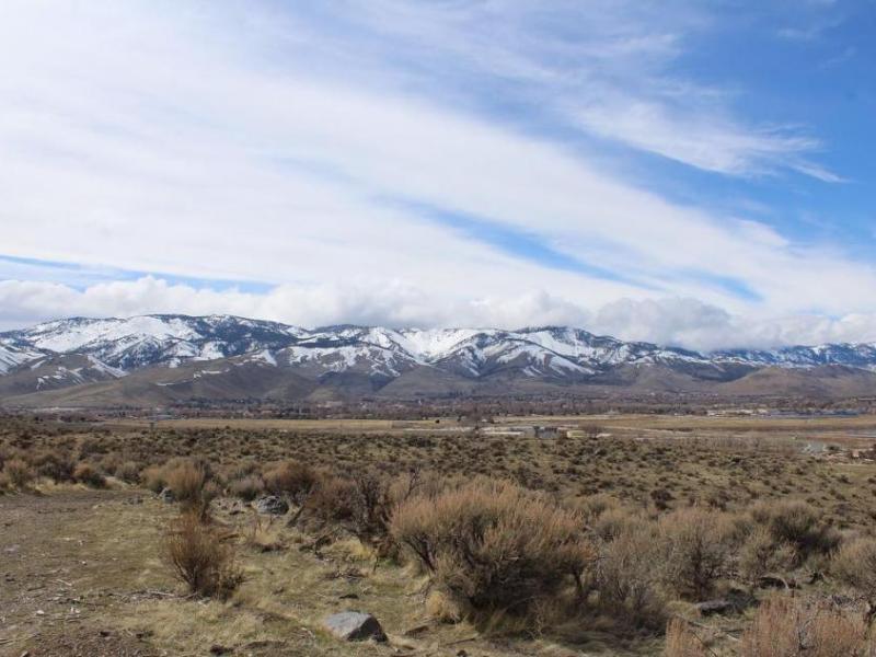 A view from a hiking trail in the Prison Hill area. Photo by Carson City Parks and Recreation.