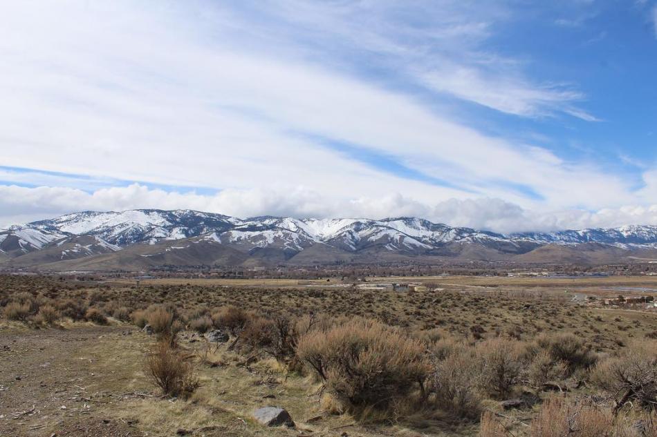 A view from a hiking trail in the Prison Hill area. Photo by Carson City Parks and Recreation.