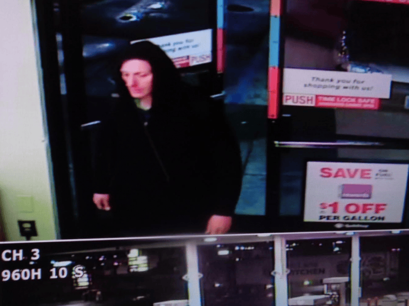 The man in this photo, Patrick Hasselberger, was taken into custody Saturday for felony burglary and use of a debit card.