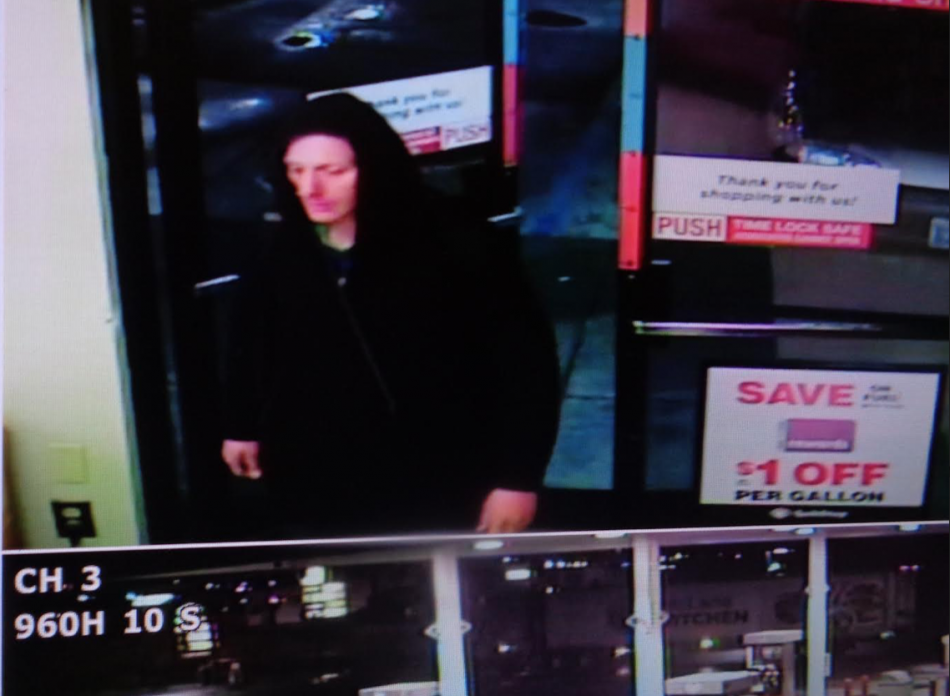 The man in this photo, Patrick Hasselberger, was taken into custody Saturday for felony burglary and use of a debit card.