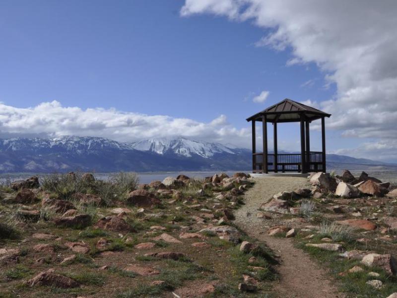 Birdwatching, hikes and more featured in April at Washoe Lake State Park. Photo by Nevada State Parks.