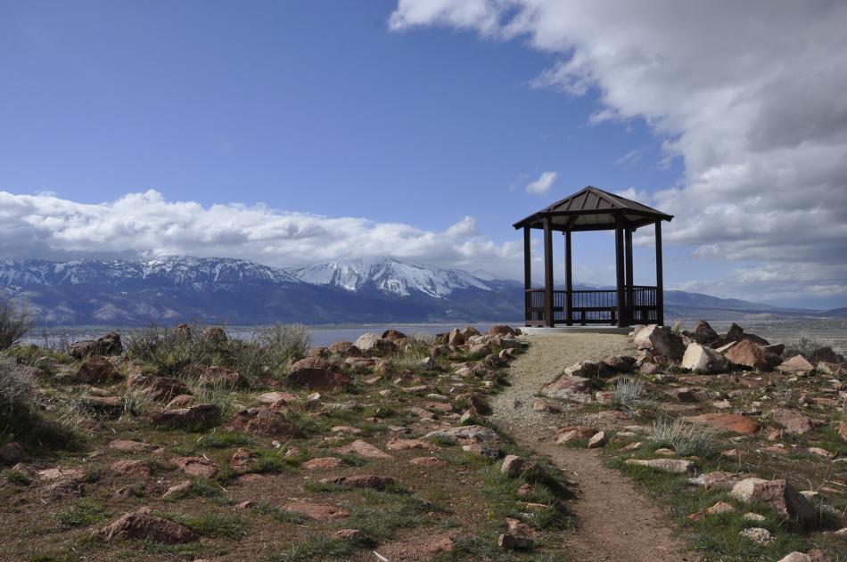 Birdwatching, hikes and more featured in April at Washoe Lake State Park. Photo by Nevada State Parks.