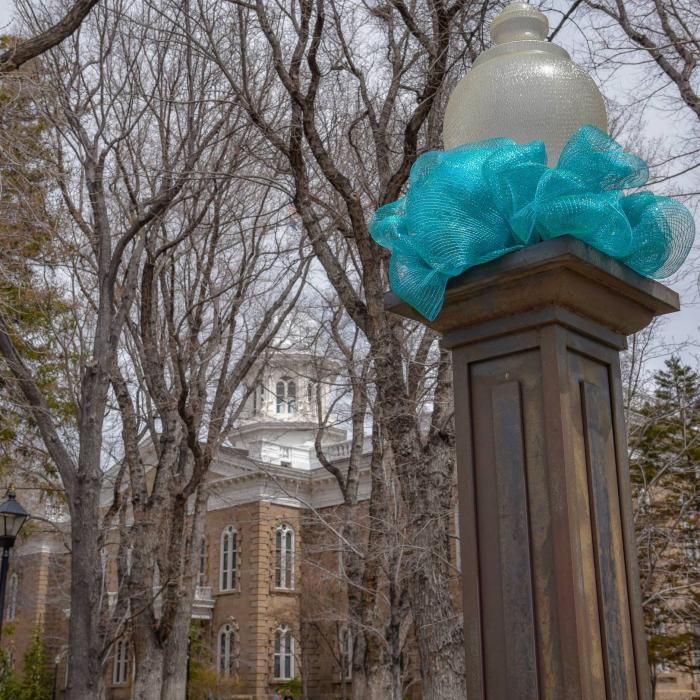 Photo by Tanja Musselman. With sunny skies ahead, go out and enjoy a nice walk through the state capitol complex.